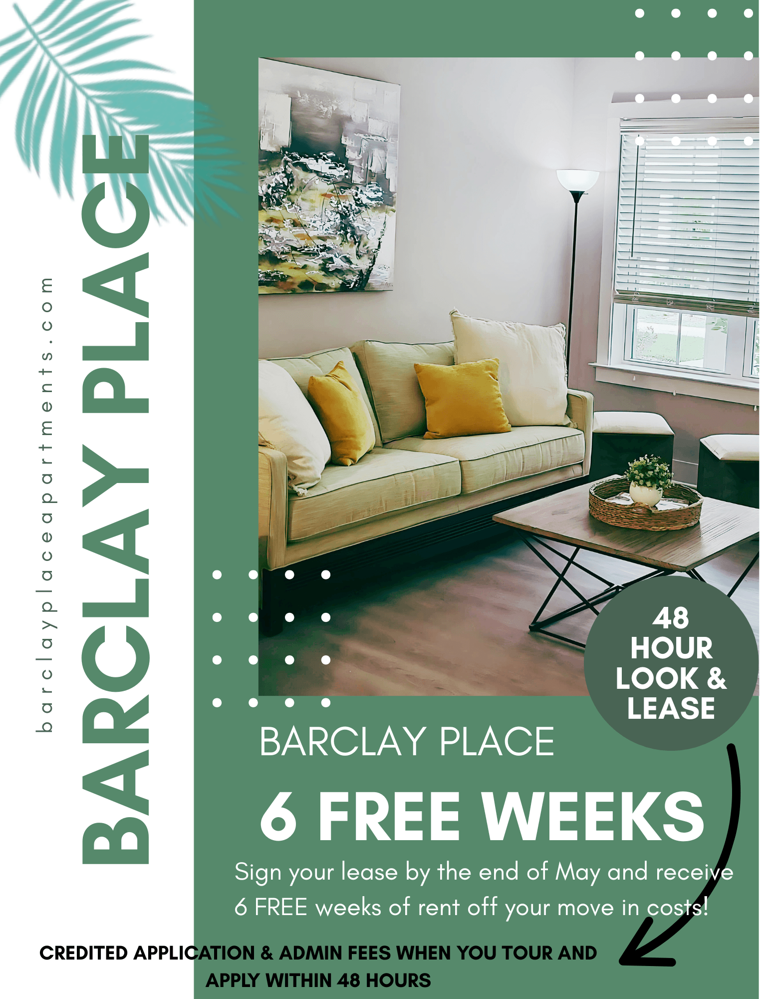 Barclay Place Rent Specials!